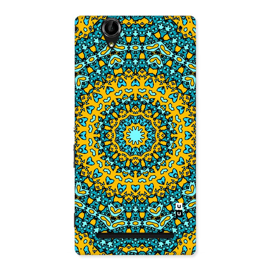 Digital Mandala Art Back Case for Sony Xperia T2