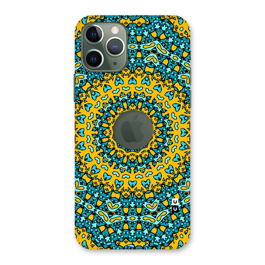 Digital Mandala Art Back Case for iPhone 11 Pro Logo  Cut