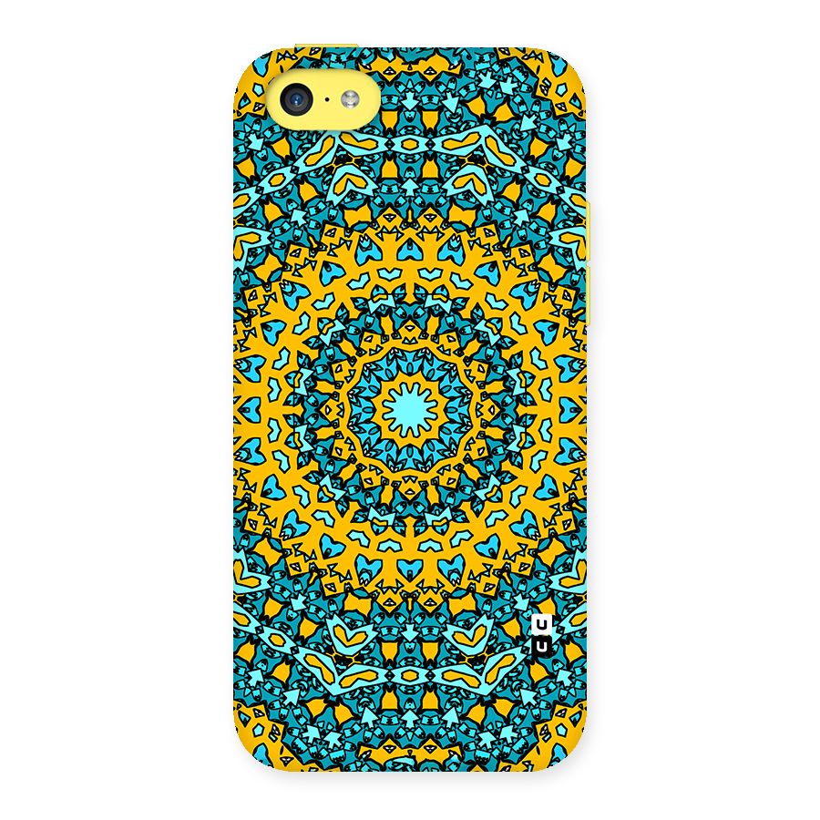 Digital Mandala Art Back Case for iPhone 5C