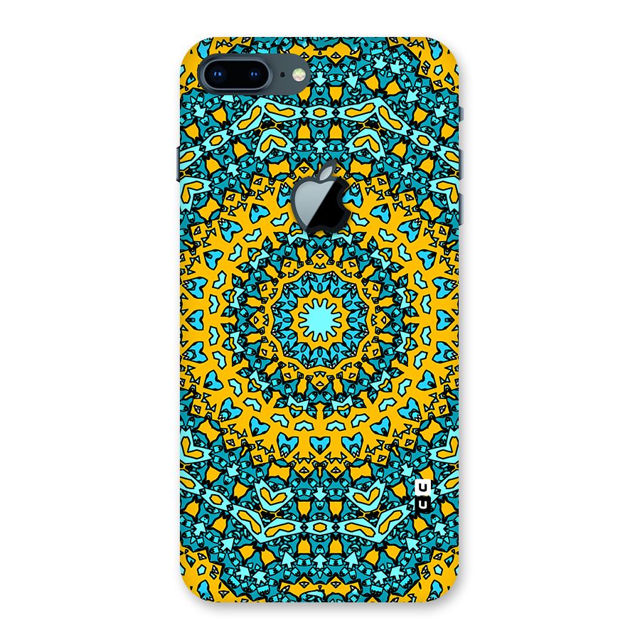 Digital Mandala Art Back Case for iPhone 7 Plus Apple Cut