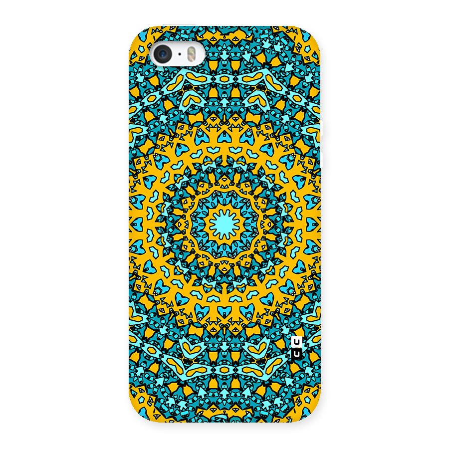 Digital Mandala Art Back Case for iPhone SE