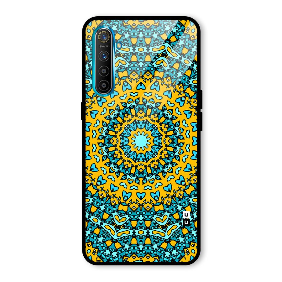 Digital Mandala Art Glass Back Case for Realme X2