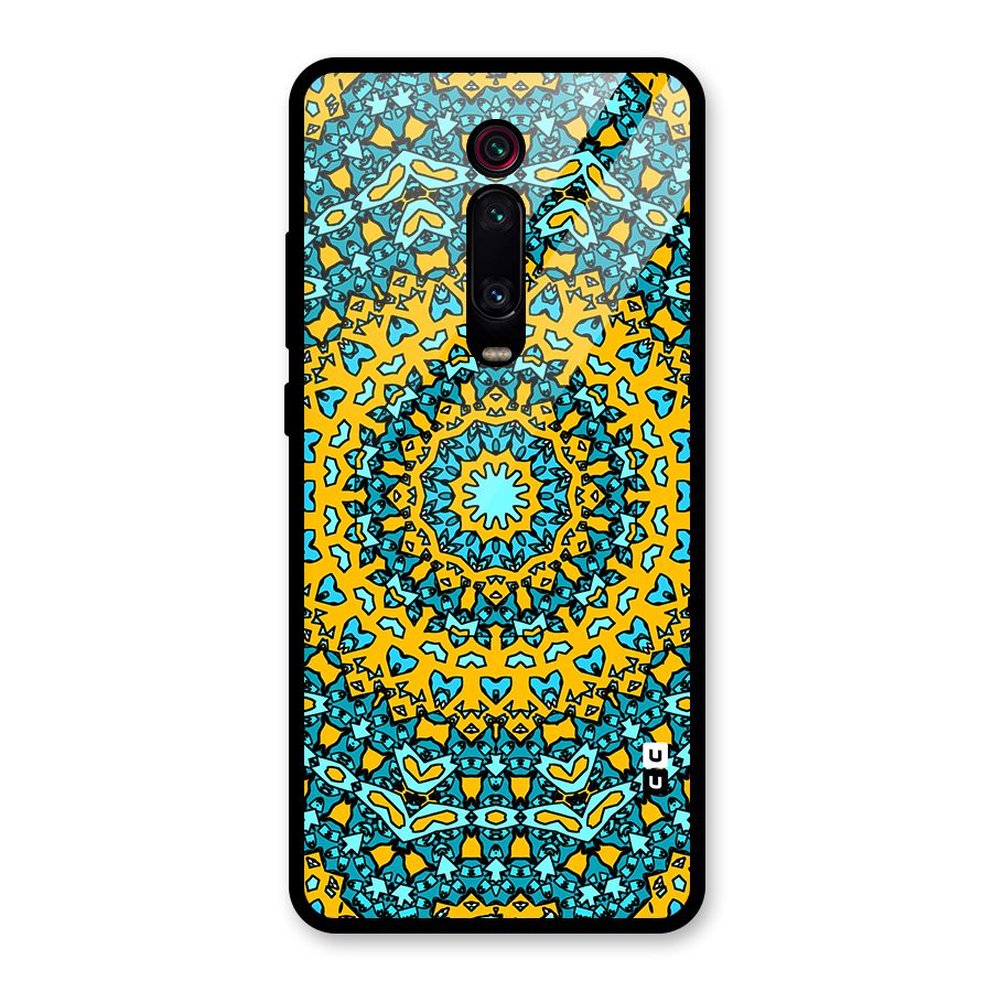 Digital Mandala Art Glass Back Case for Redmi K20