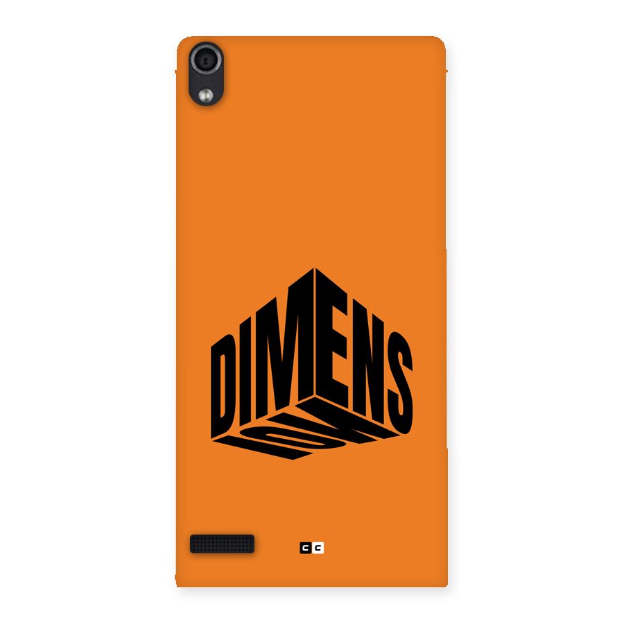 Dimension Typography Back Case for Ascend P6