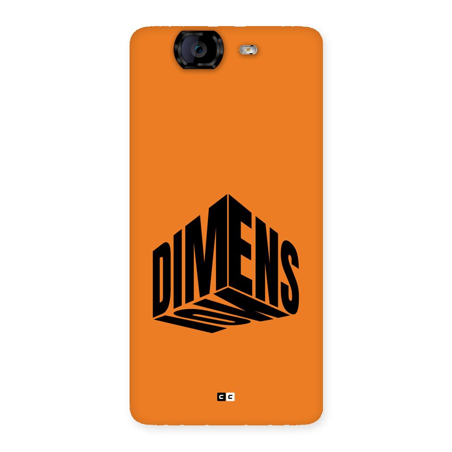 Dimension Typography Back Case for Canvas Knight A350