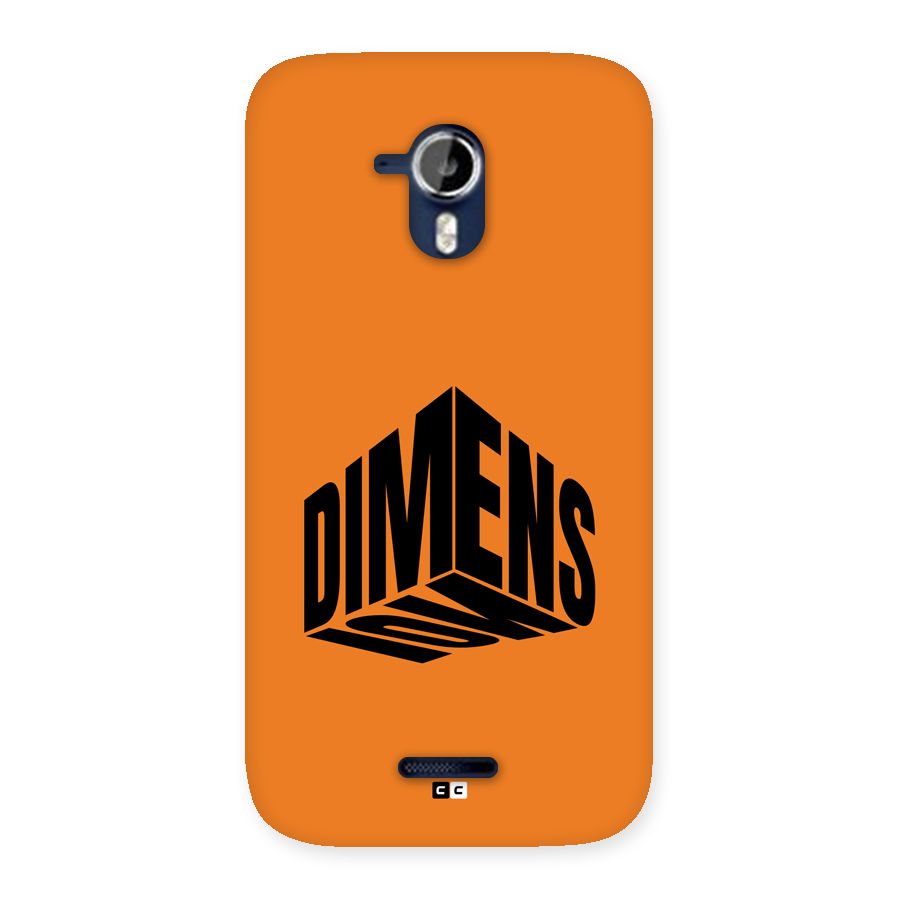 Dimension Typography Back Case for Canvas Magnus A117