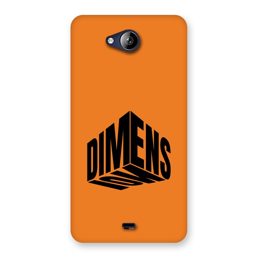 Dimension Typography Back Case for Canvas Play Q355
