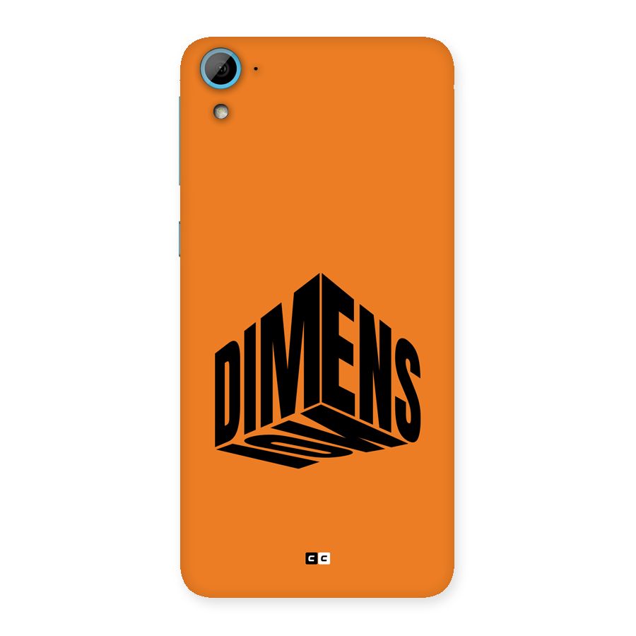 Dimension Typography Back Case for Desire 826