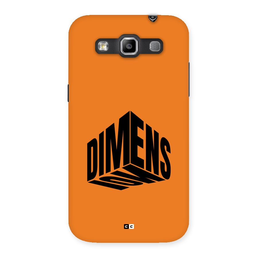 Dimension Typography Back Case for Galaxy Grand Quattro