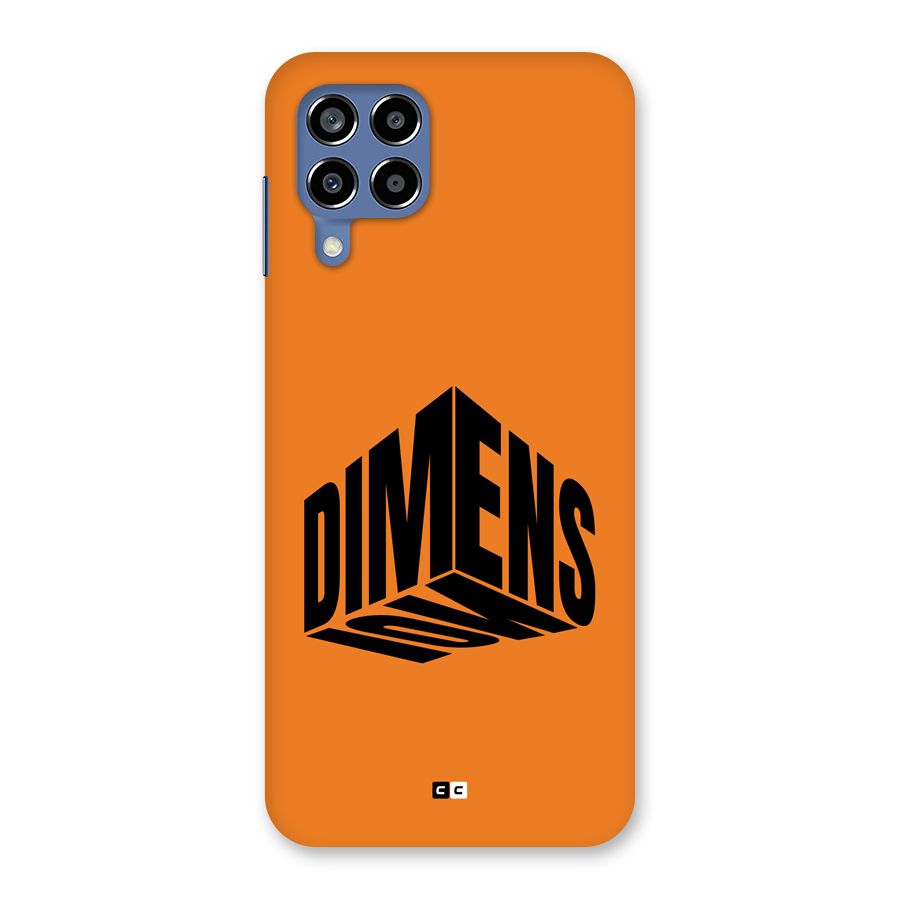 Dimension Typography Back Case for Galaxy M53 5G