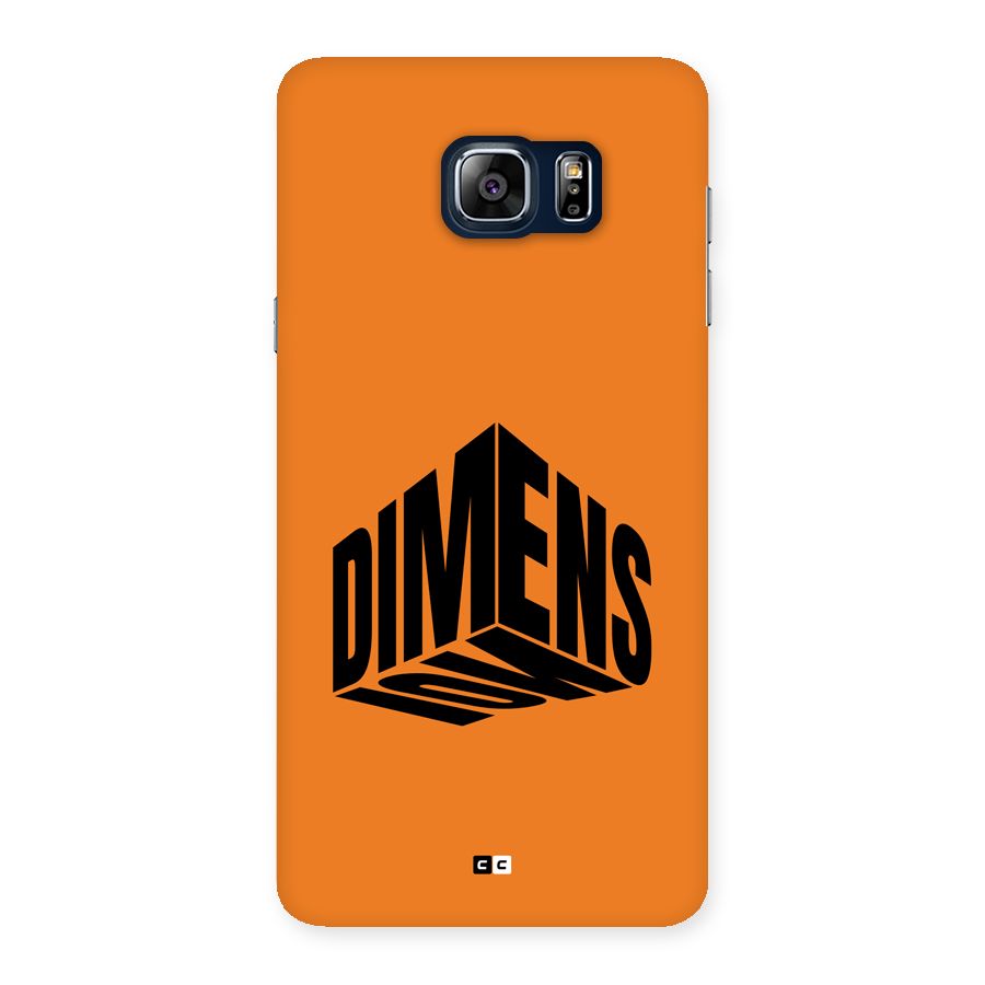 Dimension Typography Back Case for Galaxy Note 5