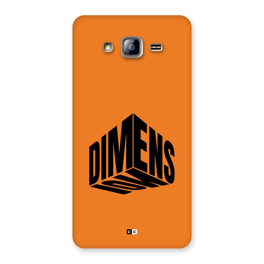 Dimension Typography Back Case for Galaxy On5