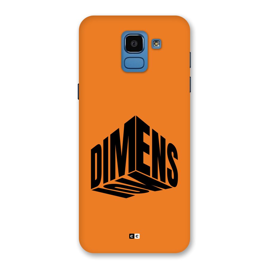 Dimension Typography Back Case for Galaxy On6