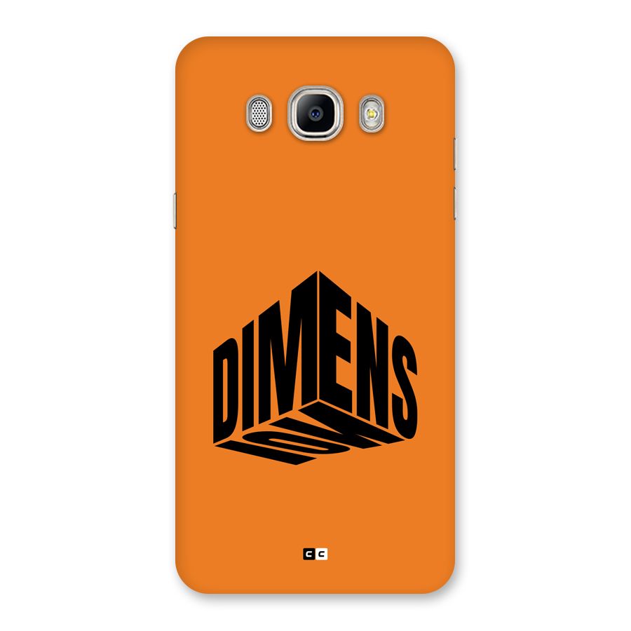 Dimension Typography Back Case for Galaxy On8