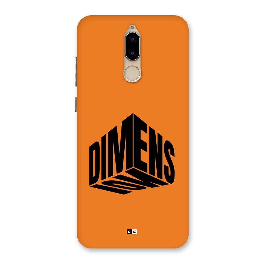 Dimension Typography Back Case for Honor 9i