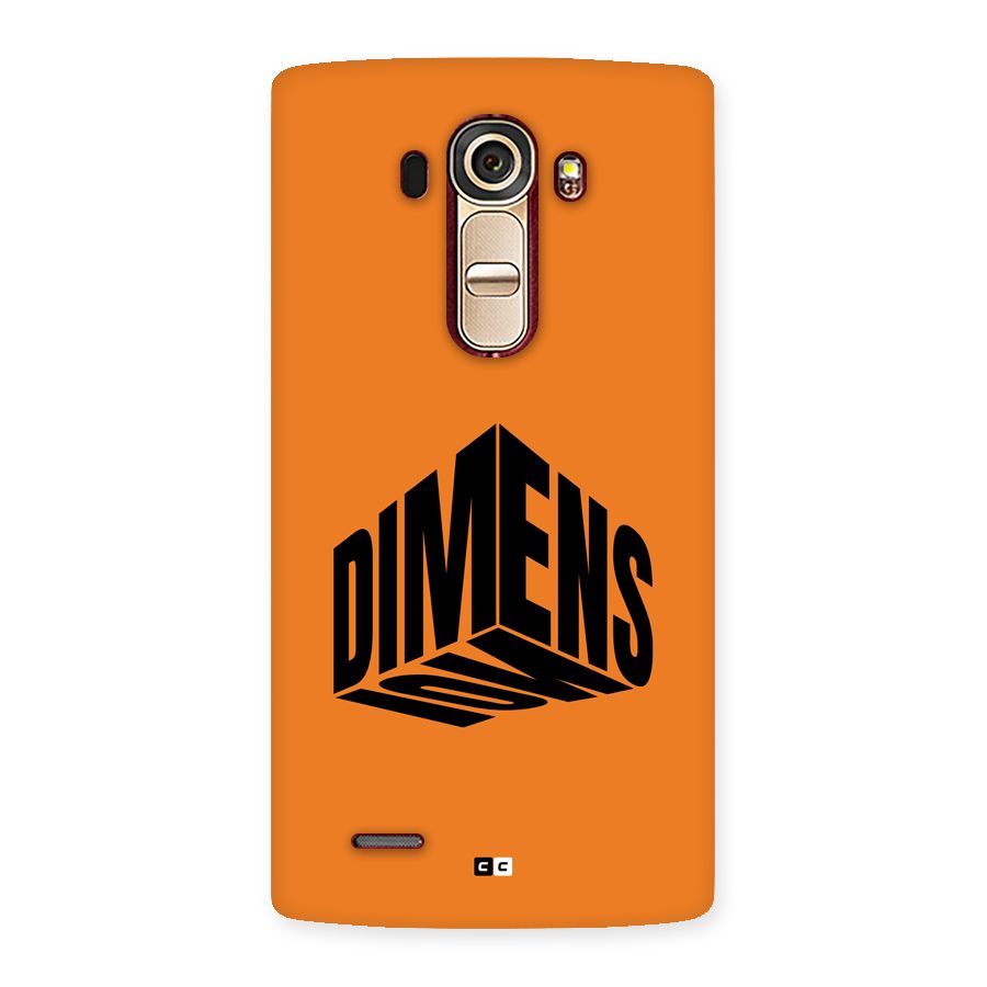 Dimension Typography Back Case for LG G4