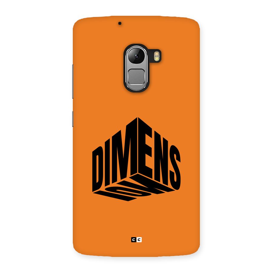 Dimension Typography Back Case for Lenovo K4 Note
