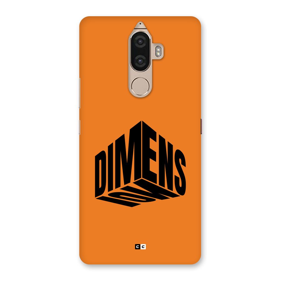 Dimension Typography Back Case for Lenovo K8 Note