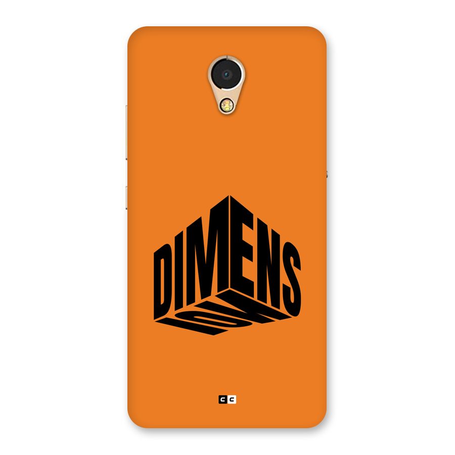 Dimension Typography Back Case for Lenovo P2
