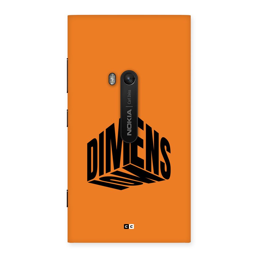 Dimension Typography Back Case for Lumia 920