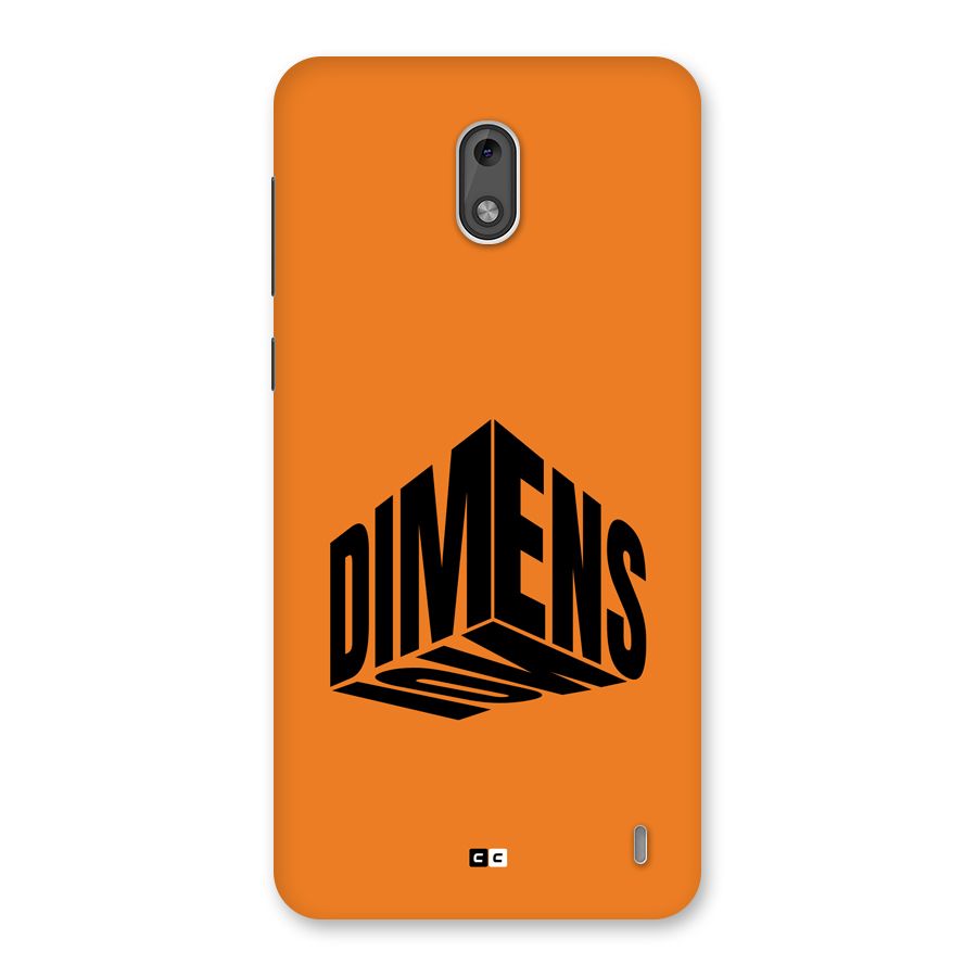 Dimension Typography Back Case for Nokia 2