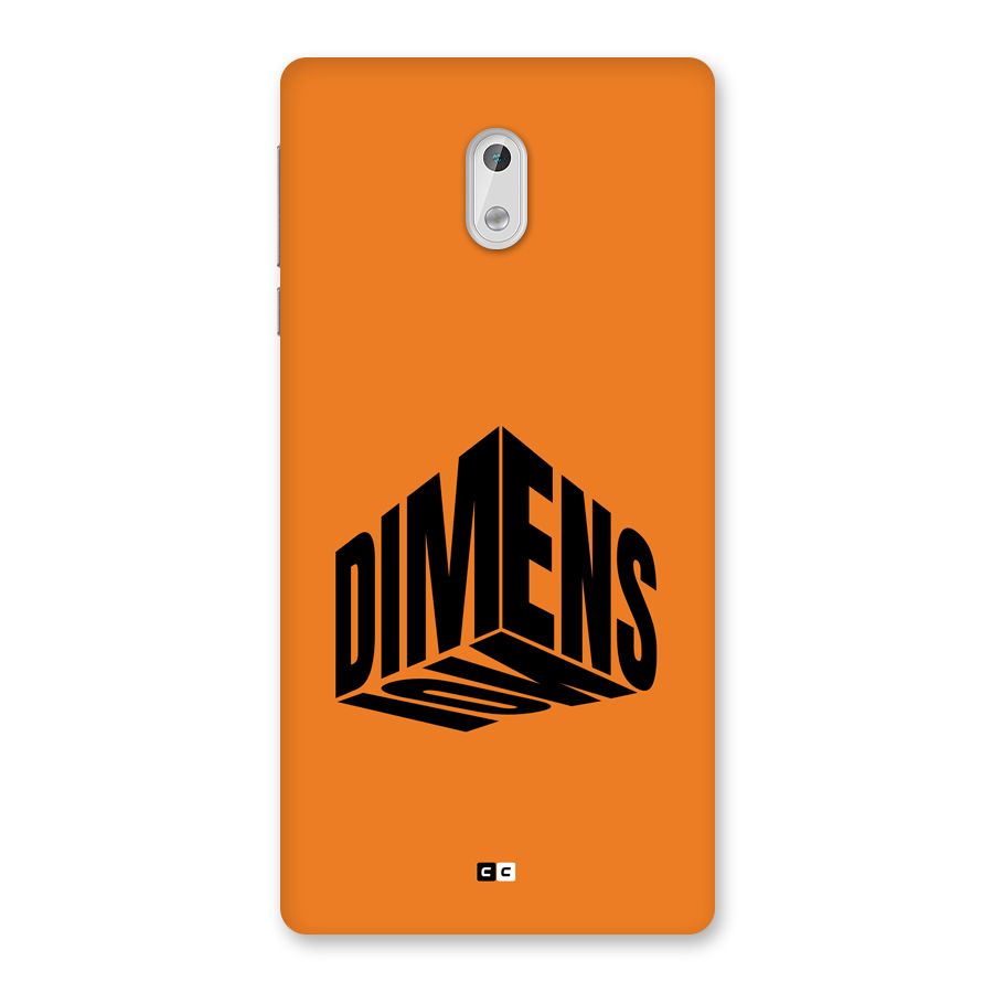 Dimension Typography Back Case for Nokia 3