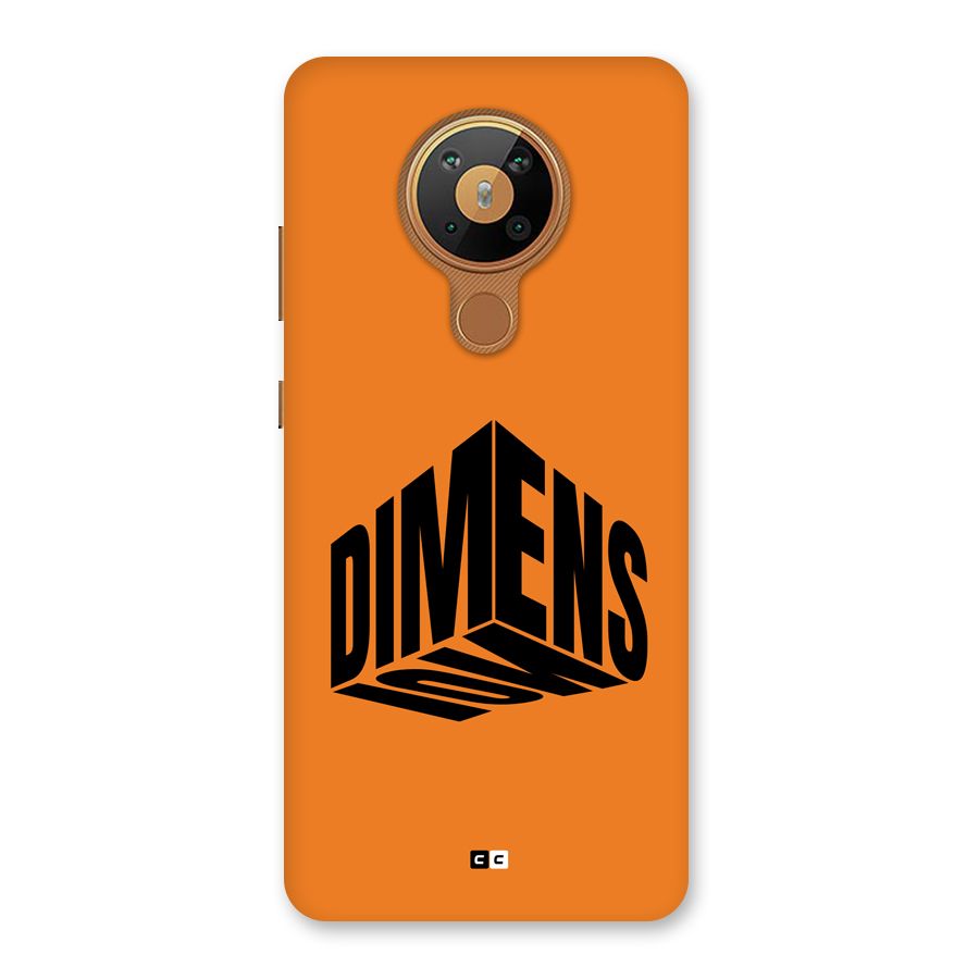 Dimension Typography Back Case for Nokia 5.3