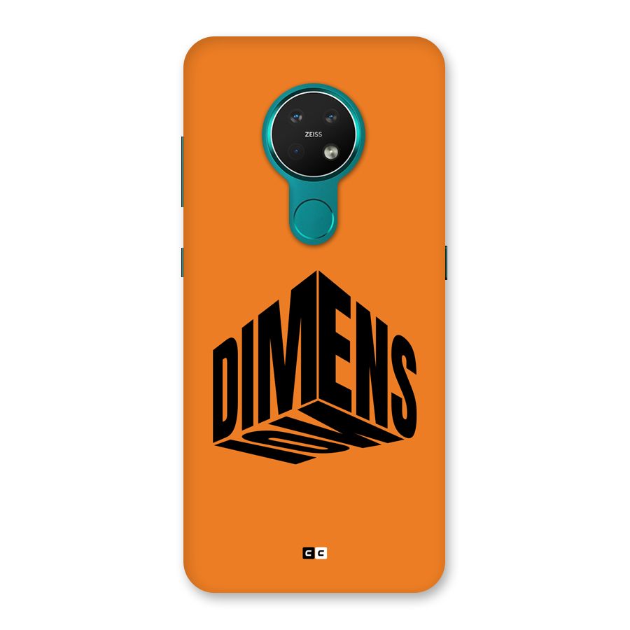 Dimension Typography Back Case for Nokia 7.2