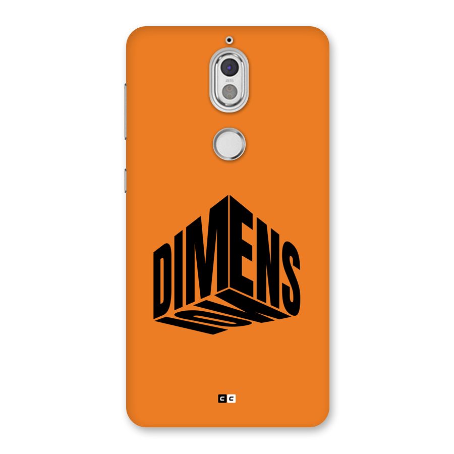 Dimension Typography Back Case for Nokia 7