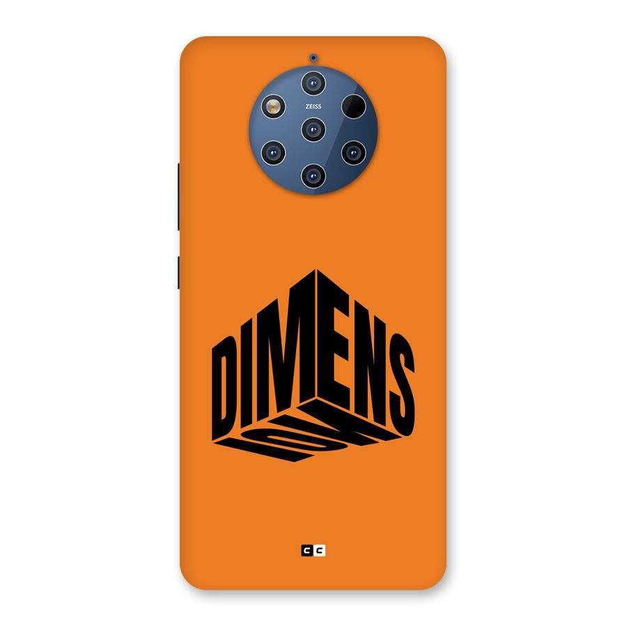 Dimension Typography Back Case for Nokia 9 PureView