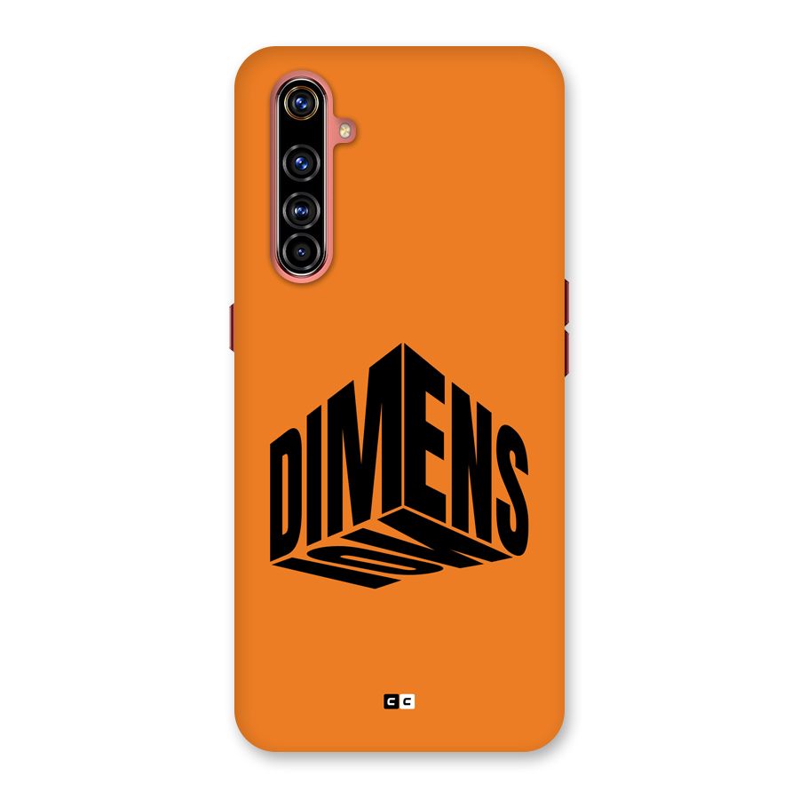 Dimension Typography Back Case for Realme X50 Pro
