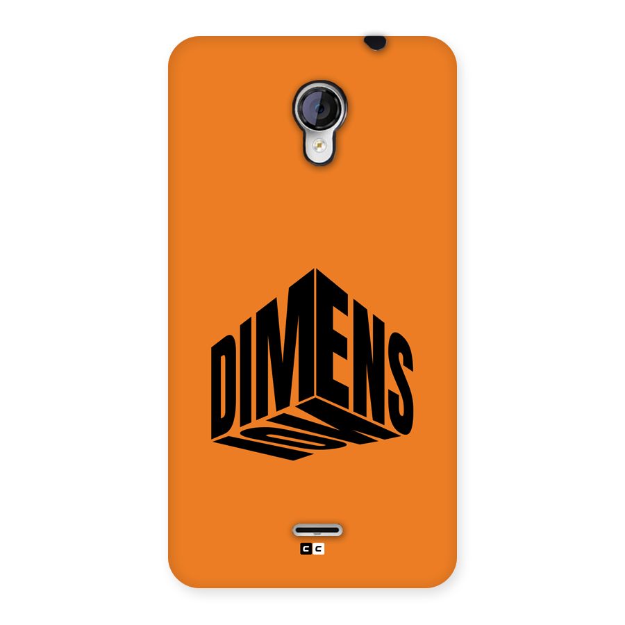 Dimension Typography Back Case for Unite 2 A106