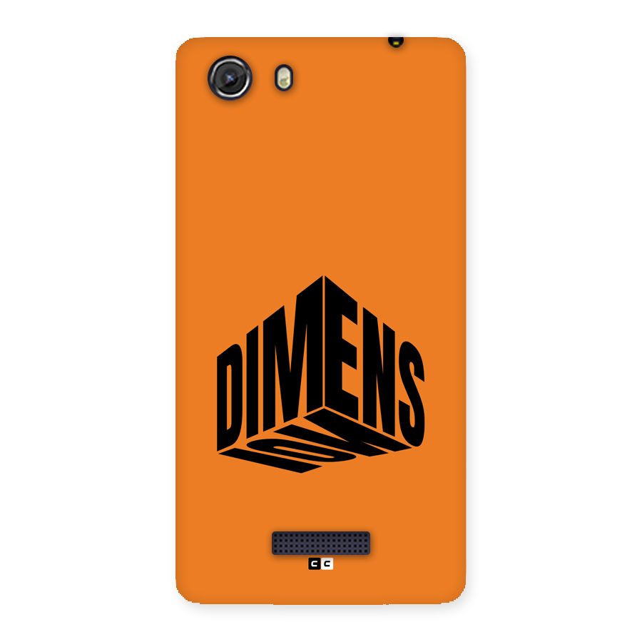 Dimension Typography Back Case for Unite 3
