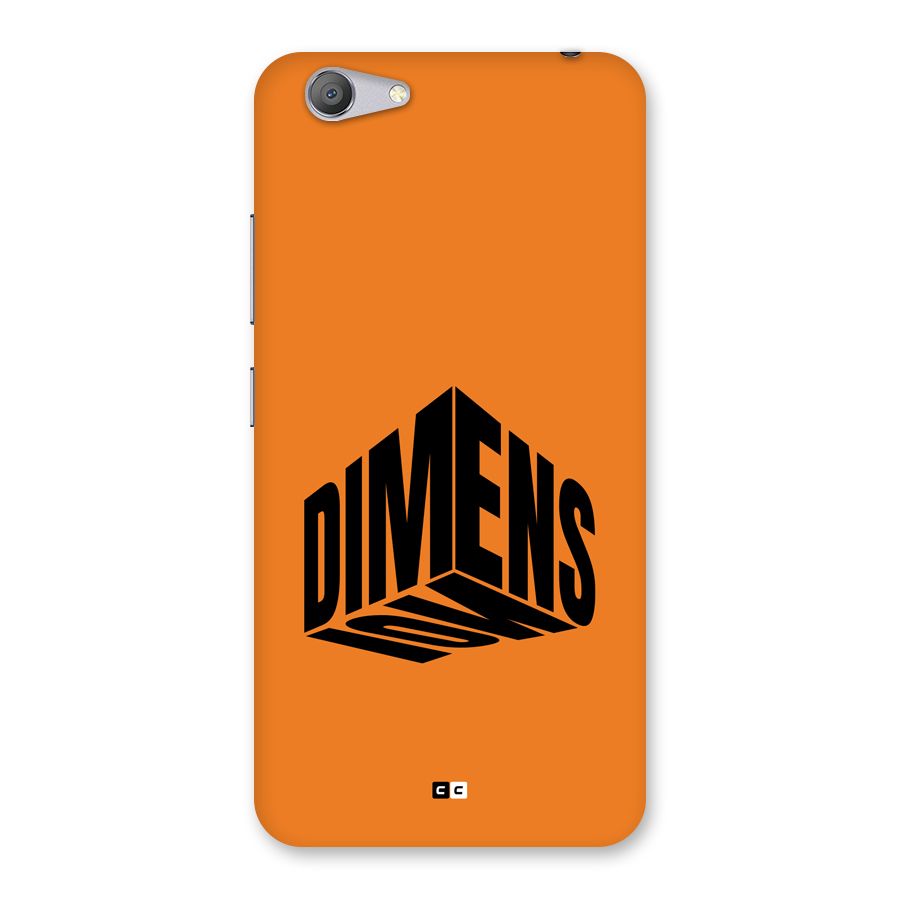Dimension Typography Back Case for Vivo Y53