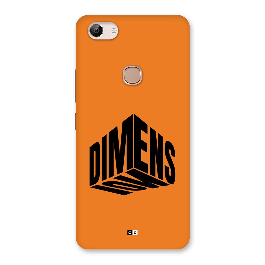 Dimension Typography Back Case for Vivo Y83