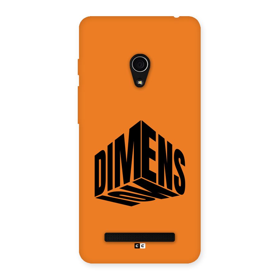 Dimension Typography Back Case for Zenfone 5