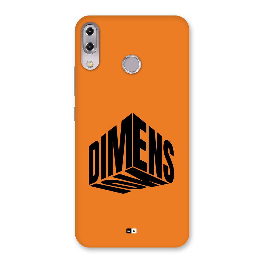Dimension Typography Back Case for Zenfone 5Z