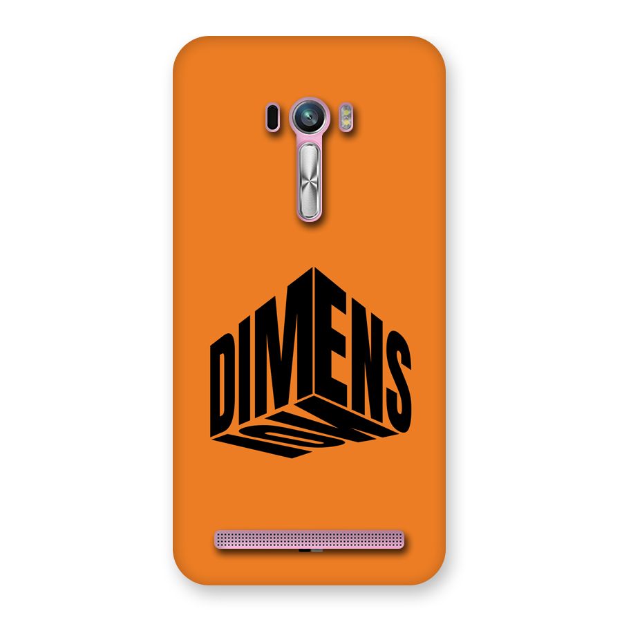 Dimension Typography Back Case for Zenfone Selfie
