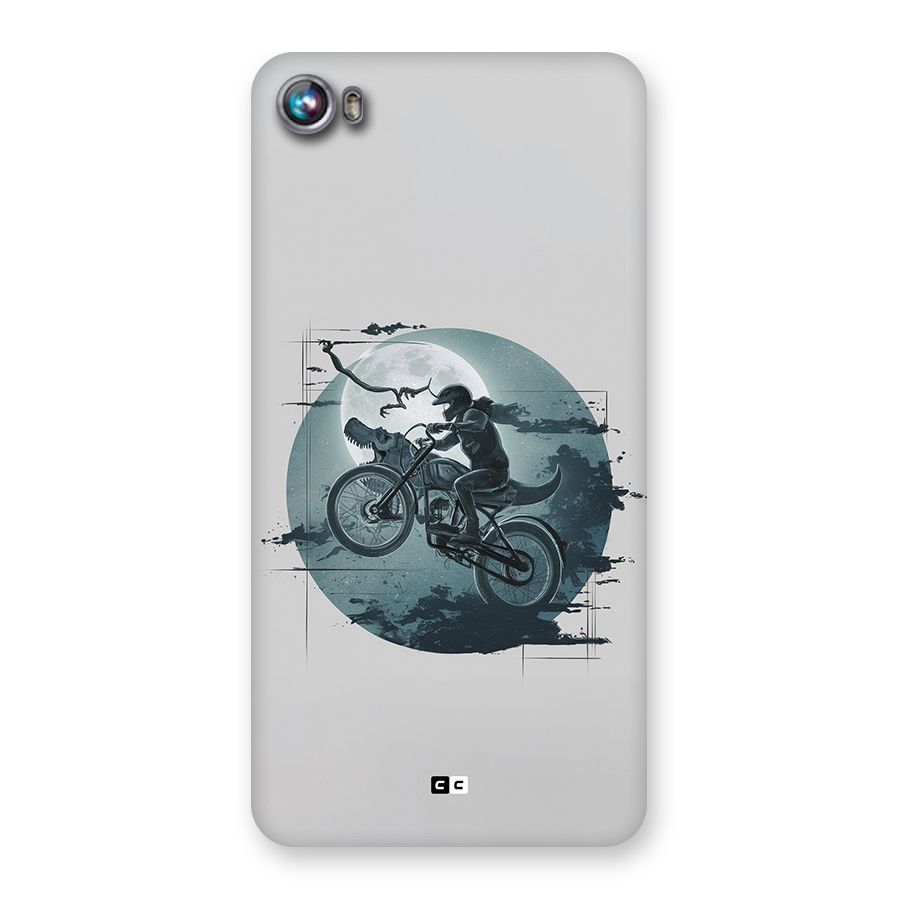 Dino Rider Back Case for Canvas Fire 4 (A107)