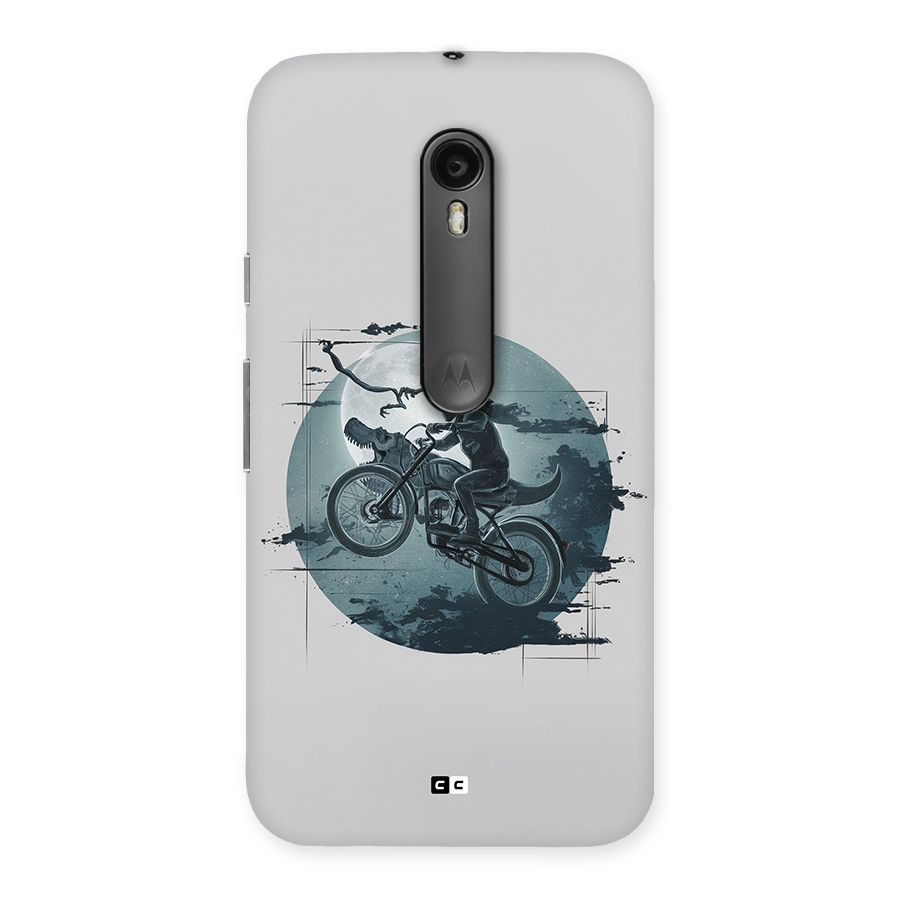 Dino Rider Back Case for Moto G Turbo