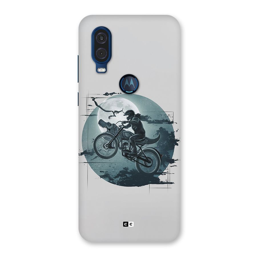 Dino Rider Back Case for Motorola One Vision