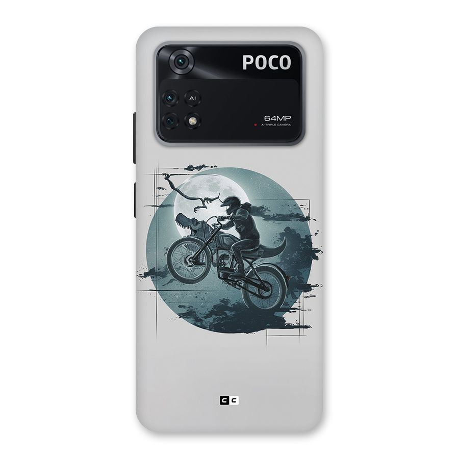 Dino Rider Back Case for Poco M4 Pro 4G