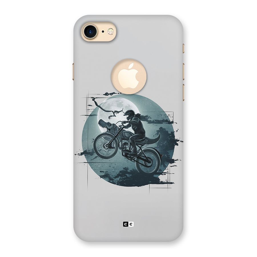 Dino Rider Back Case for iPhone 7 Logo Cut