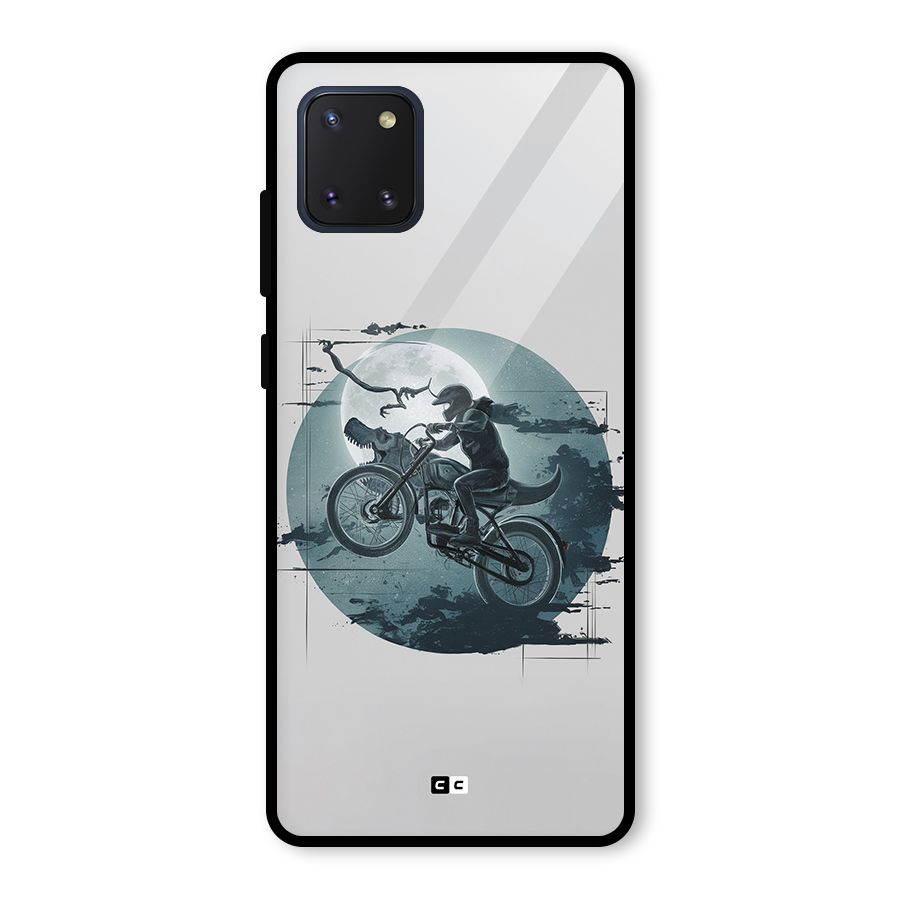 Dino Rider Glass Back Case for Galaxy Note 10 Lite