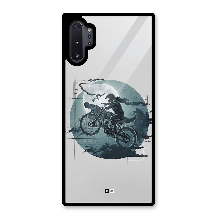 Dino Rider Glass Back Case for Galaxy Note 10 Plus
