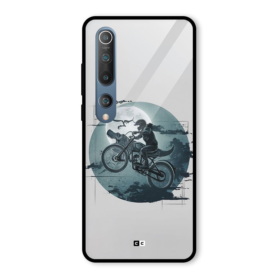 Dino Rider Glass Back Case for Mi 10