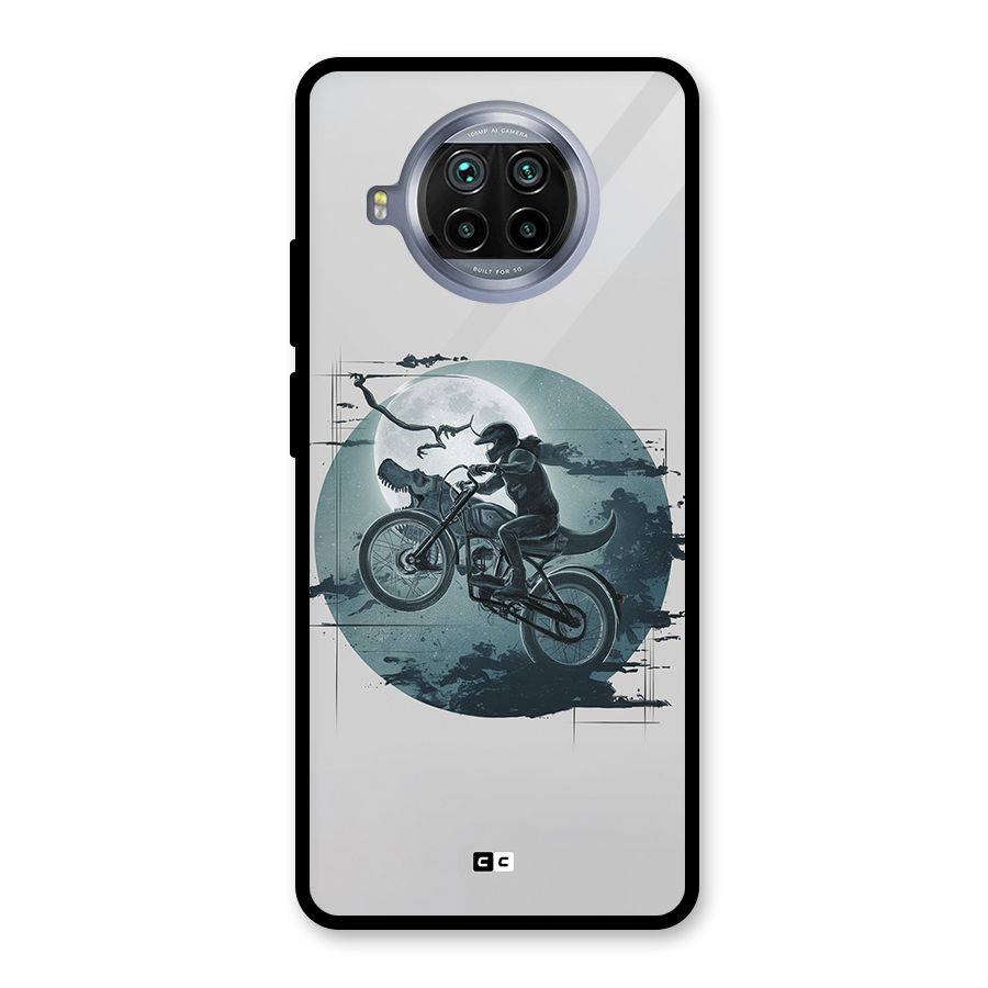 Dino Rider Glass Back Case for Mi 10i