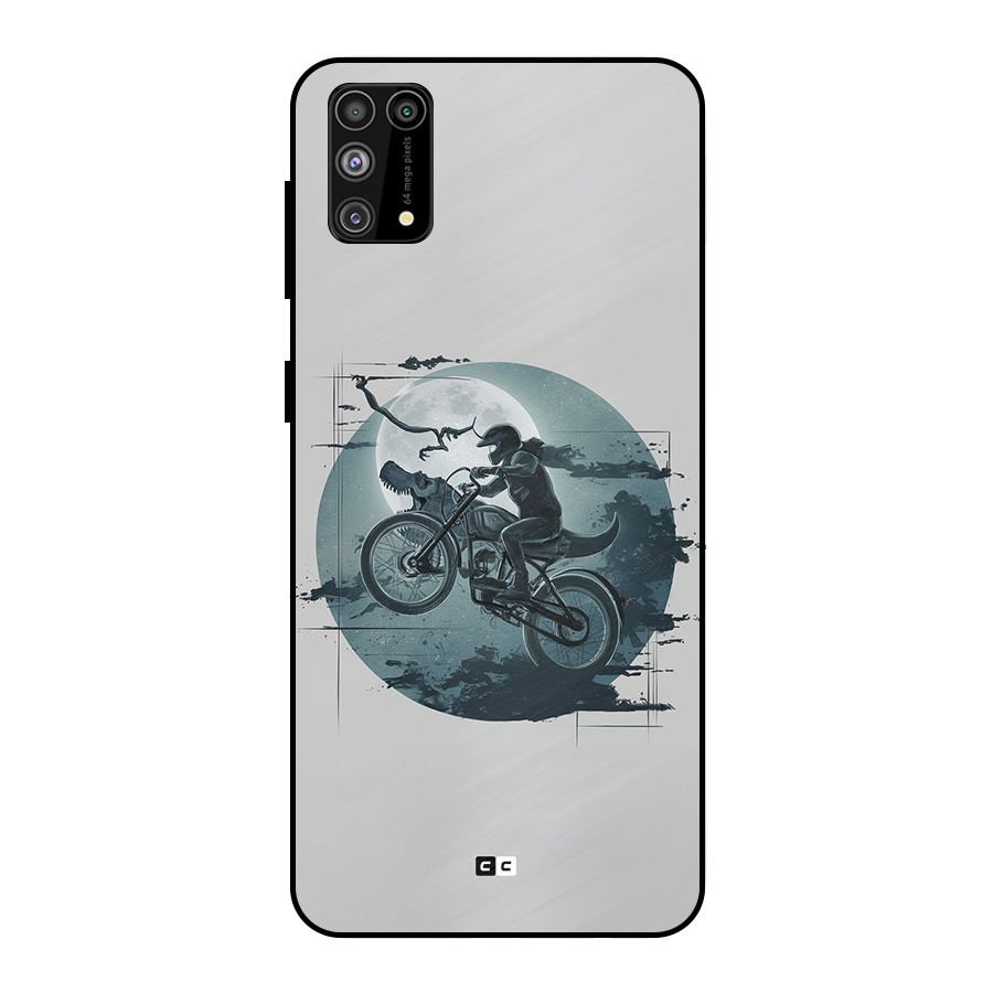 Dino Rider Metal Back Case for Galaxy F41