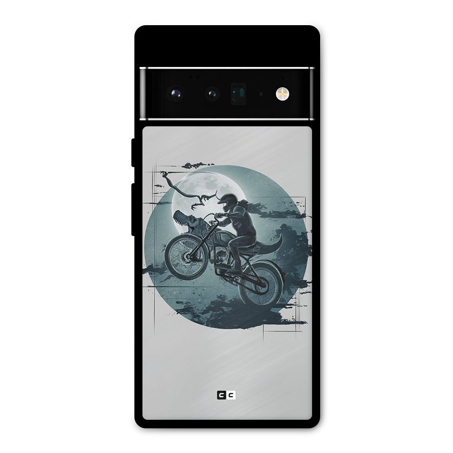 Dino Rider Metal Back Case for Google Pixel 6 Pro