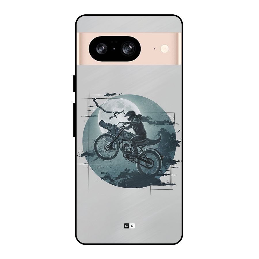Dino Rider Metal Back Case for Google Pixel 8